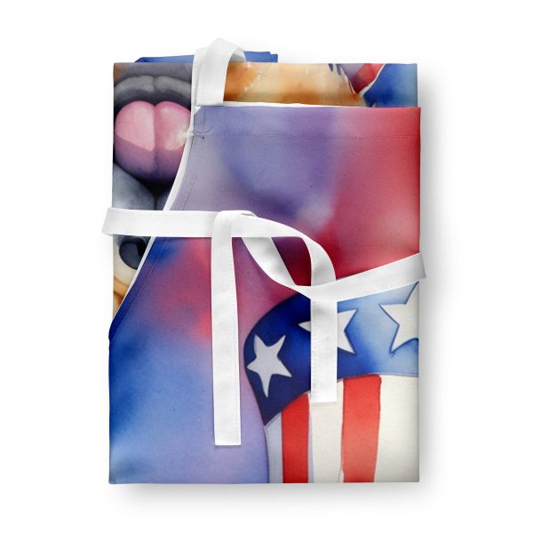 Chow Chow Patriotic American Apron on Sale - Image 3