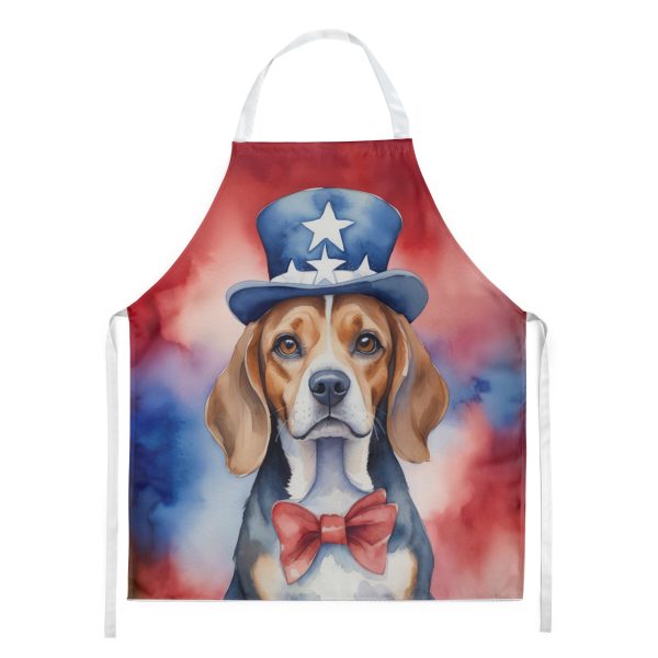 Beagle Patriotic American Apron Online