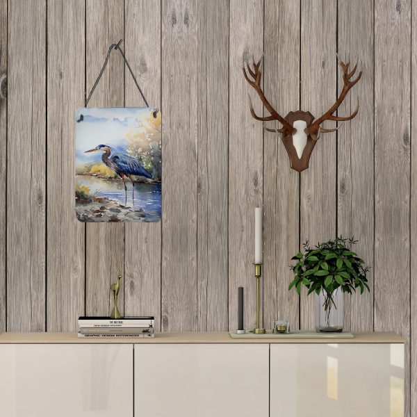 Blue Heron Wall or Door Hanging Prints Fashion - Image 3