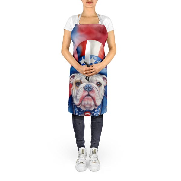 English Bulldog Patriotic American Apron Discount - Image 5