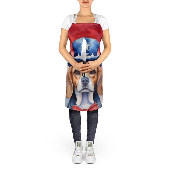 Beagle Patriotic American Apron Online - Image 5