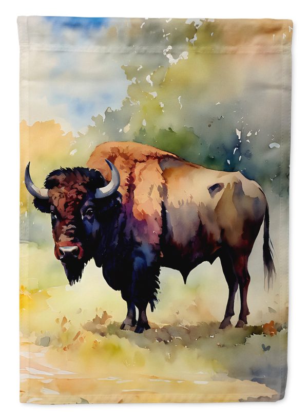 Wood Bison House Flag Hot on Sale