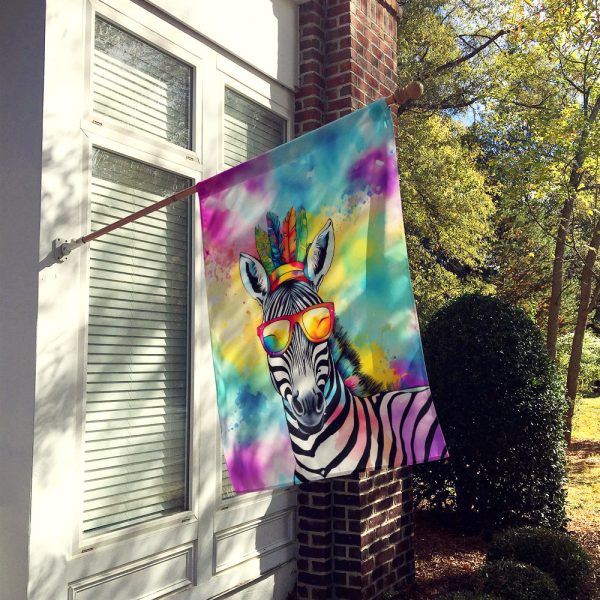 Hippie Animal Zebra House Flag Supply - Image 2