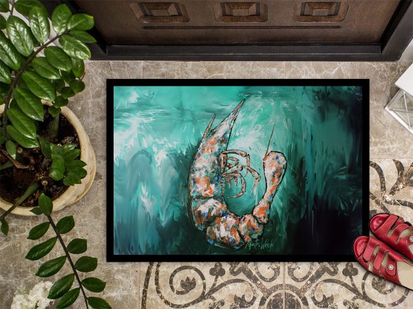 A Touch of Blue Shrimp Doormat For Cheap - Image 3