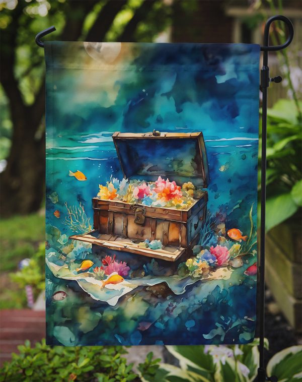 Treasure Chest Garden Flag – Outdoor Decorative Garden Flag Hot on Sale - Image 3
