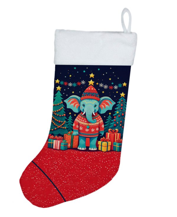 Elephant Christmas Christmas Stocking Online