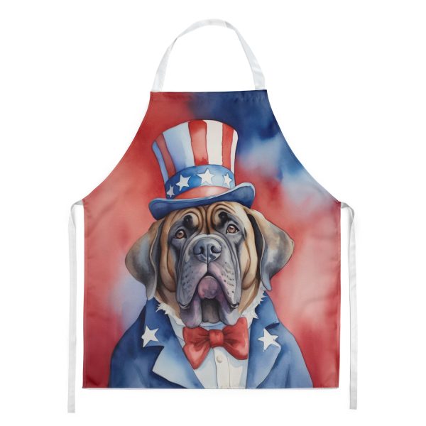 Mastiff Patriotic American Apron Discount