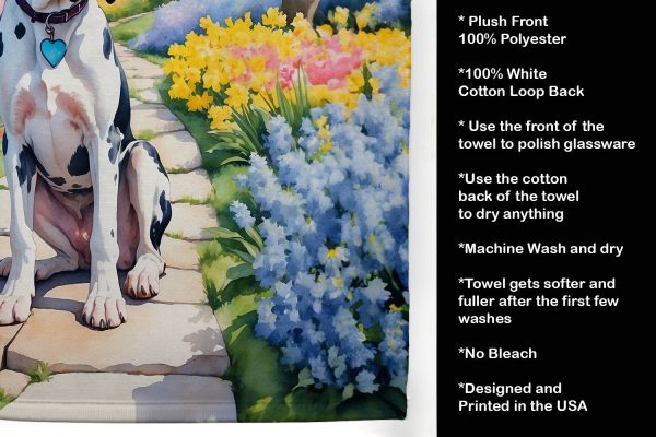 Great Dane Spring Path Kitchen Towel Sale - Image 5