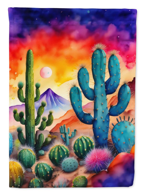 Cactus in Color House Flag Hot on Sale