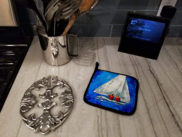 Twos Company Sailboat Pair of Pot Holders Online Hot Sale - Image 3