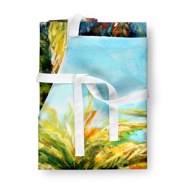 Summer Breezes Palm Tree Apron Online - Image 3