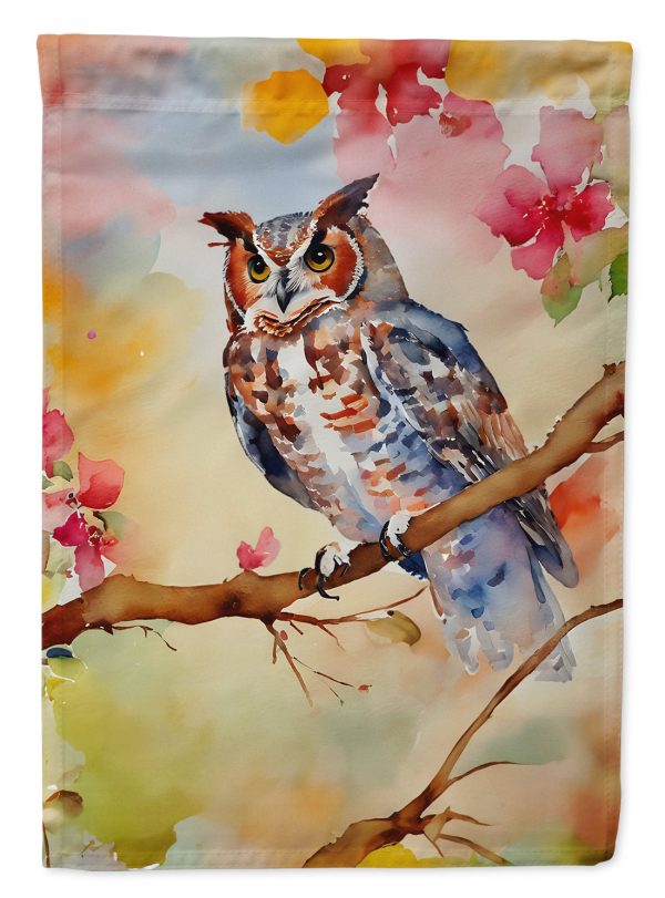 Eastern Screech Owl Garden Flag – Outdoor Decorative Garden Flag on Sale