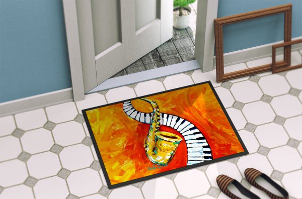 Something Blues Saxaphone and Piano Doormat Fashion - Image 4