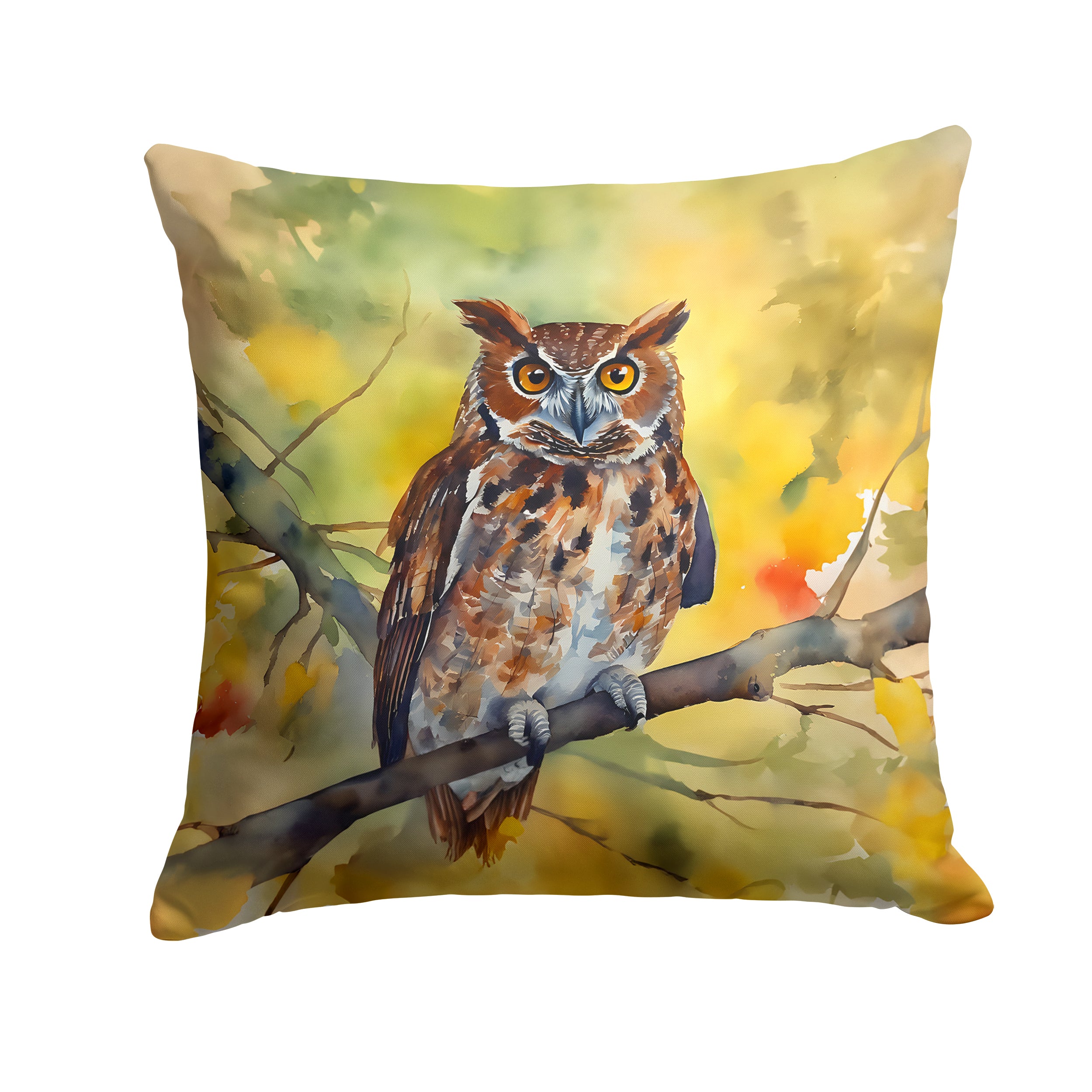 Eastern Screech Owl Throw Pillow Supply