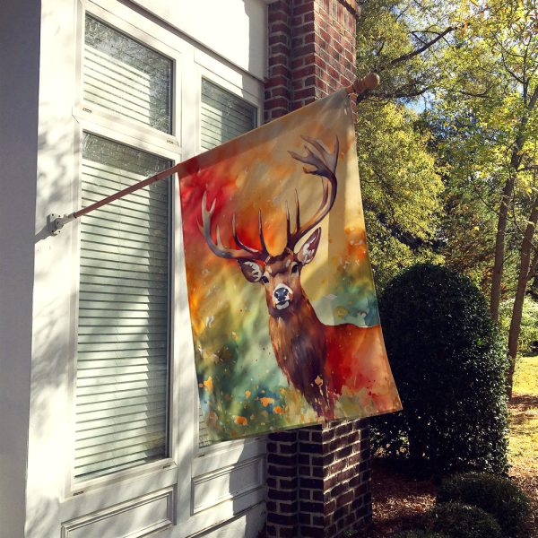 Deer Stag House Flag Online now - Image 2