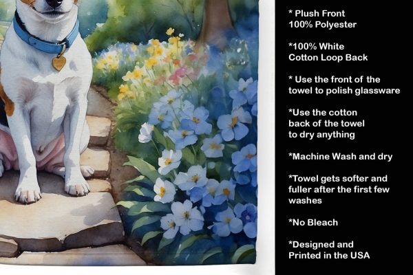 Jack Russell Terrier Spring Path Kitchen Towel Fashion - Image 5