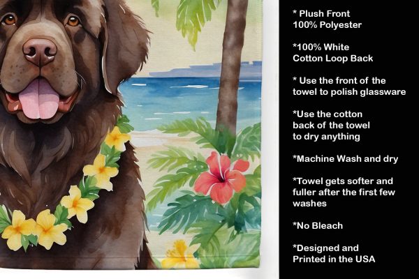Newfoundland Luau Kitchen Towel Cheap - Image 5
