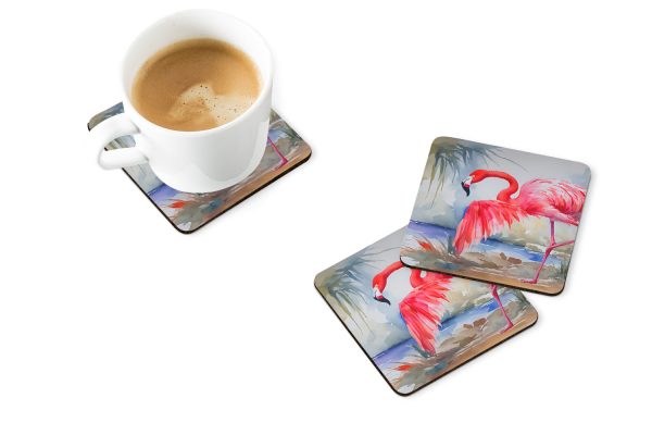Flamingo Foam Coasters Fashion - Image 2