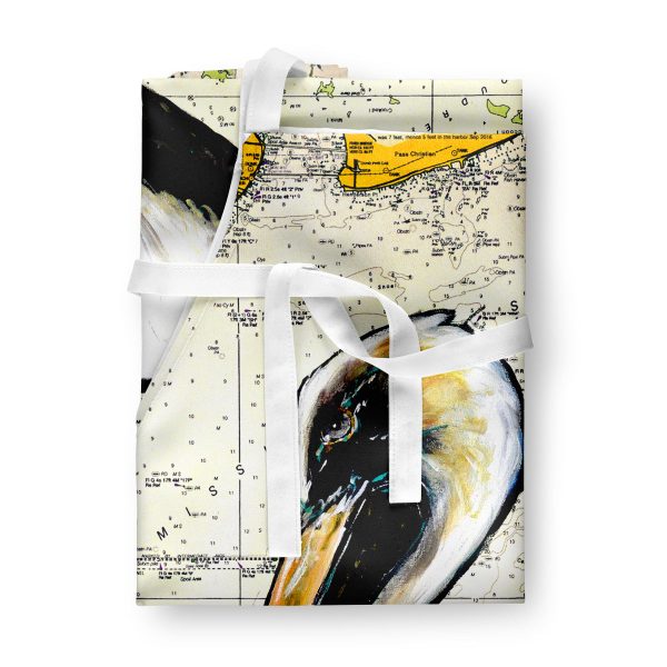 Pelican on Map Apron Supply - Image 3