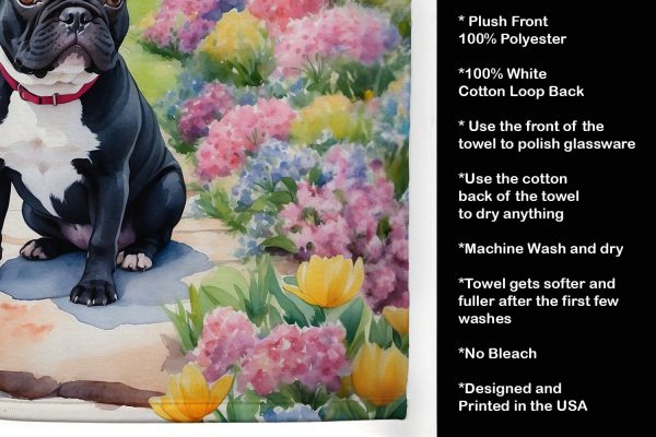 French Bulldog Spring Path Kitchen Towel Discount - Image 5