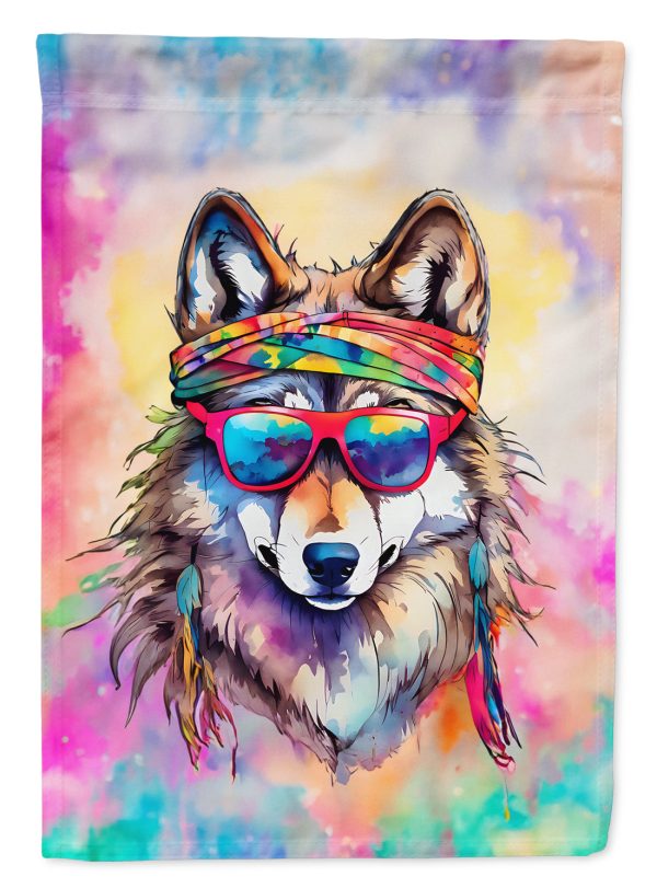 Hippie Animal Wolf House Flag Online
