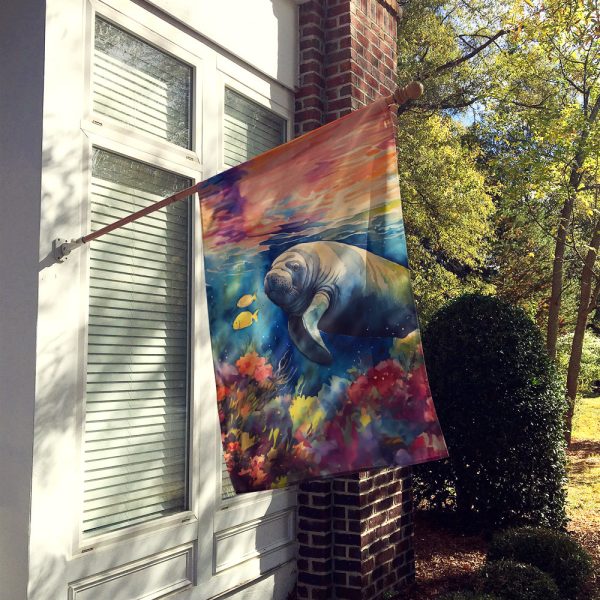 Manatee House Flag Cheap - Image 2