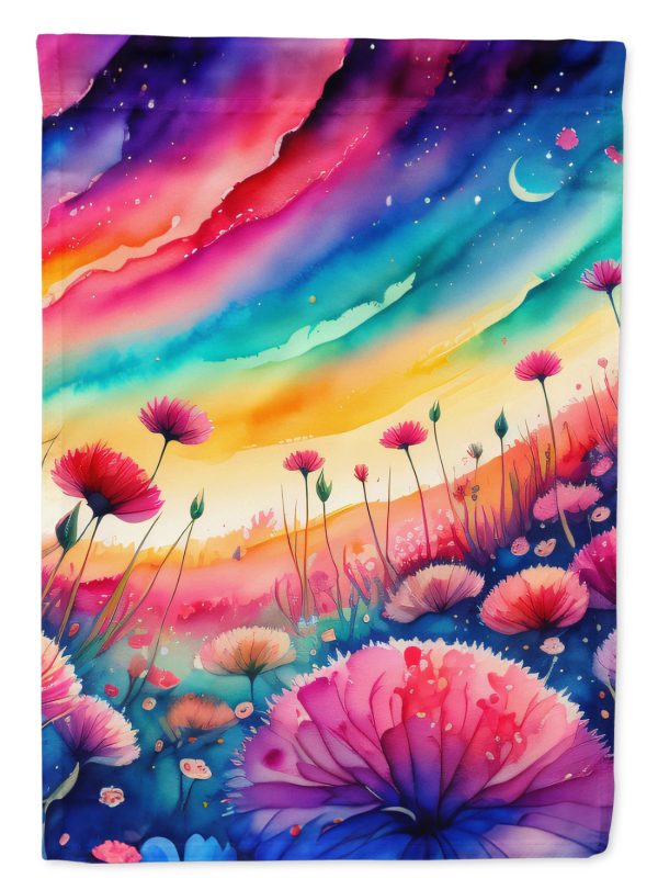 Dianthus in Color House Flag For Discount