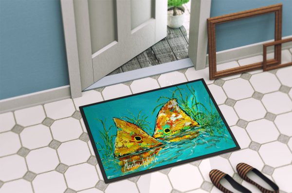 Side By Side Red Fish Doormat Hot on Sale - Image 4