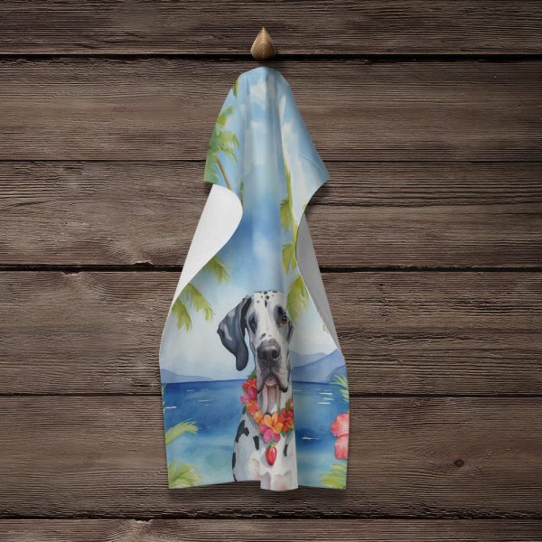Great Dane Luau Kitchen Towel For Cheap - Image 4