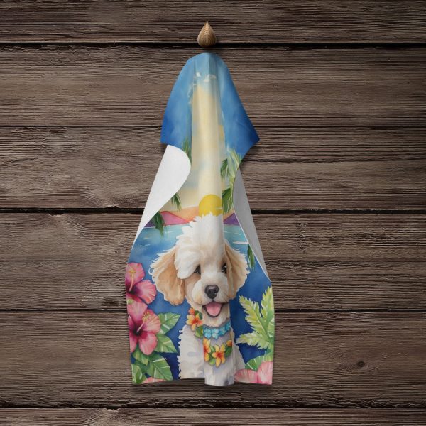 Maltipoo Luau Kitchen Towel Discount - Image 4