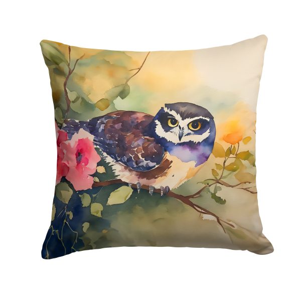 Spectacled Owl Throw Pillow For Cheap