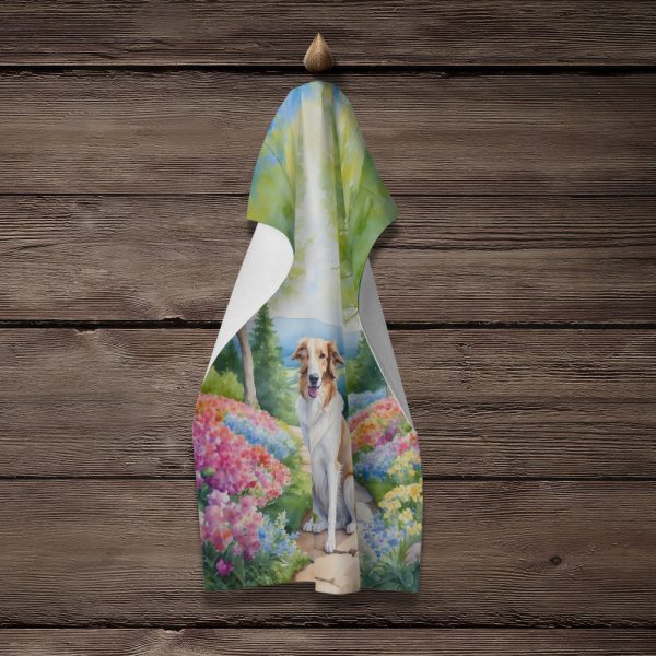 Borzoi Spring Path Kitchen Towel Online now - Image 4