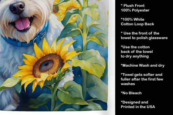 Westie in Sunflowers Kitchen Towel Fashion - Image 5