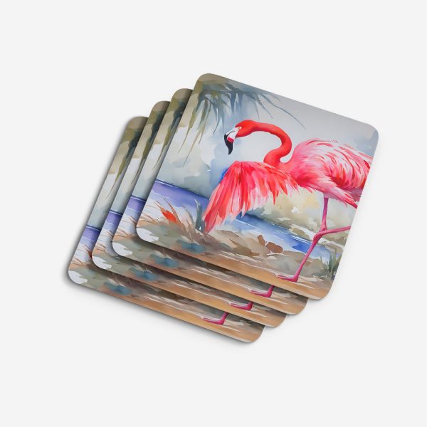 Flamingo Foam Coasters Fashion - Image 4