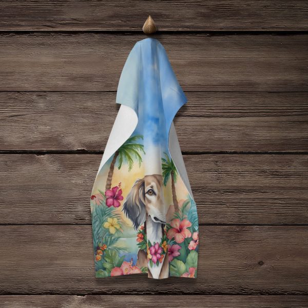 Saluki Luau Kitchen Towel Online Sale - Image 4