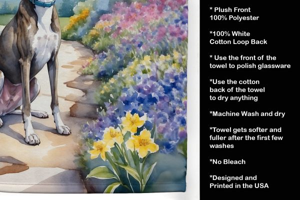 Greyhound Spring Path Kitchen Towel on Sale - Image 5