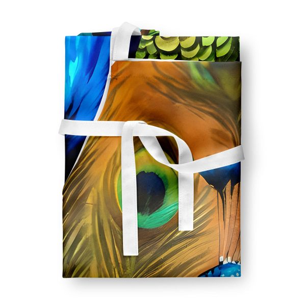 Peacock Apron For Discount - Image 3