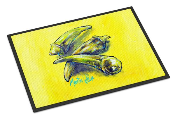 Three to Get Ready Okra Doormat For Discount