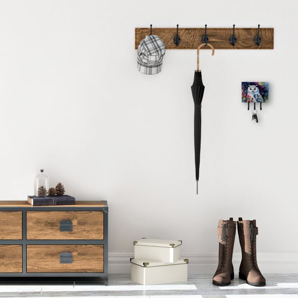 Snowy Owl Leash or Key Holder on Sale - Image 2