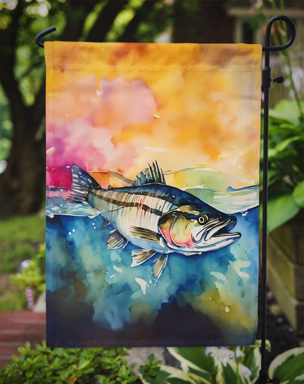Striped Bass Garden Flag – Outdoor Decorative Garden Flag on Sale - Image 3