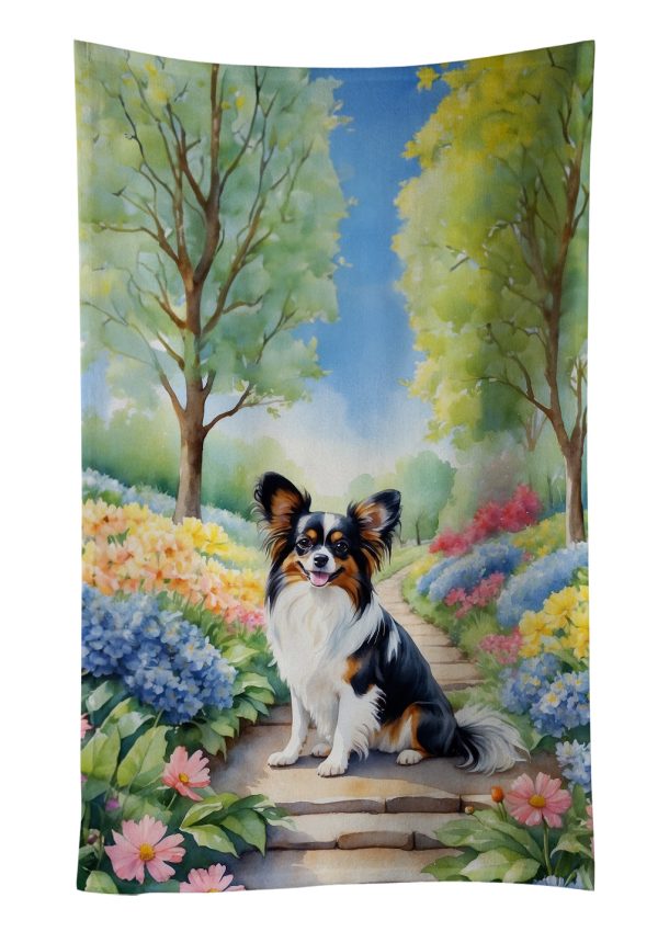 Papillon Spring Path Kitchen Towel For Discount