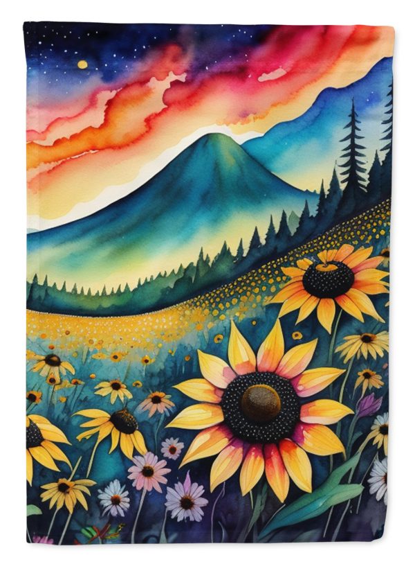 Black-eyed Susans in Color Garden Flag – Outdoor Decorative Garden Flag Sale