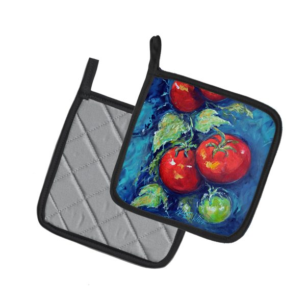 Creole Tomatoes Pair of Pot Holders Discount - Image 2