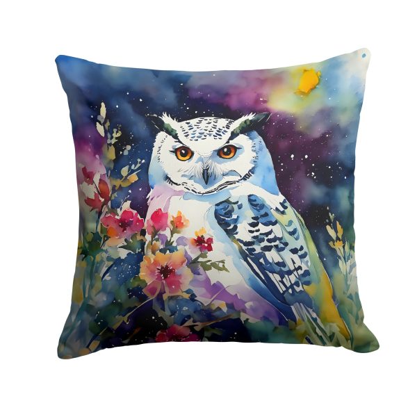 Snowy Owl Throw Pillow For Sale