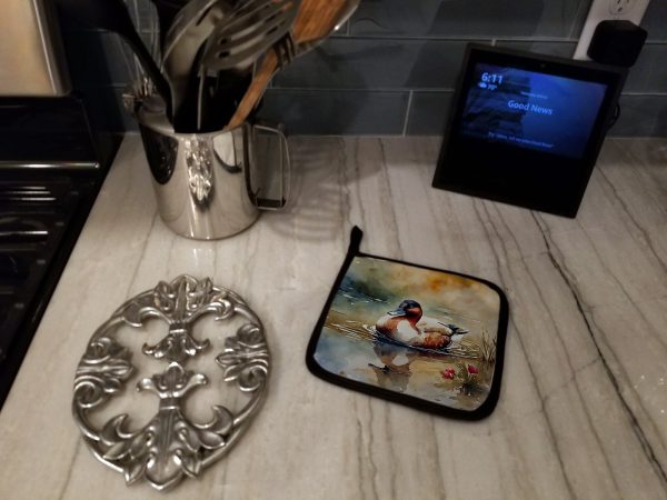 Canvasback Pair of Pot Holders Hot on Sale - Image 3
