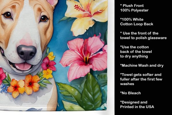 English Bull Terrier Luau Kitchen Towel Supply - Image 5