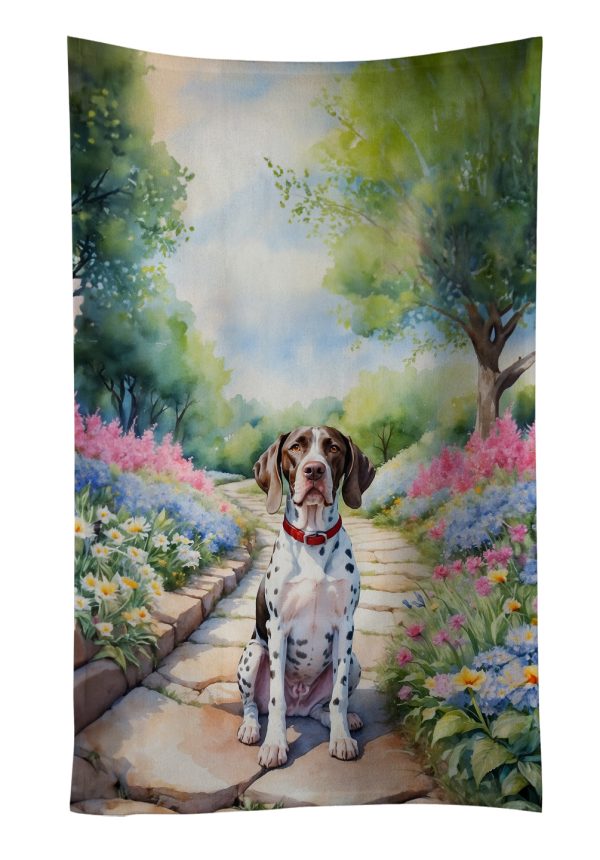 Pointer Spring Path Kitchen Towel Cheap