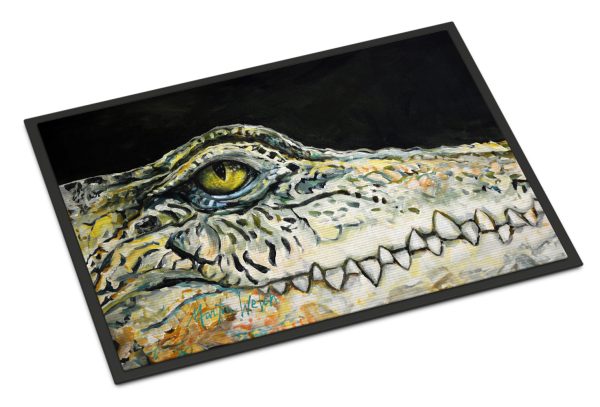 Bite Me Alligator Doormat Cheap