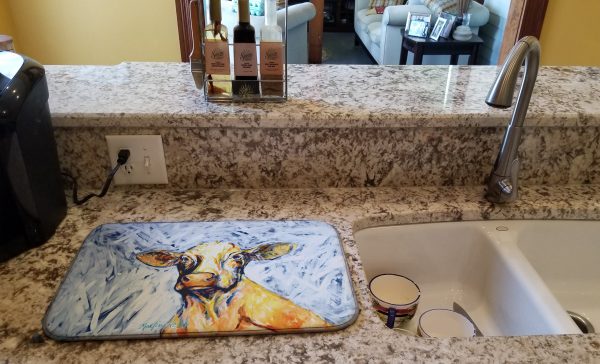 Moo Cow Dish Drying Mat Cheap - Image 2