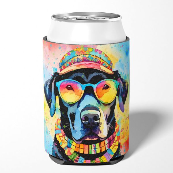 Black Labrador Hippie Dawg Can or Bottle Hugger Online Sale - Image 2